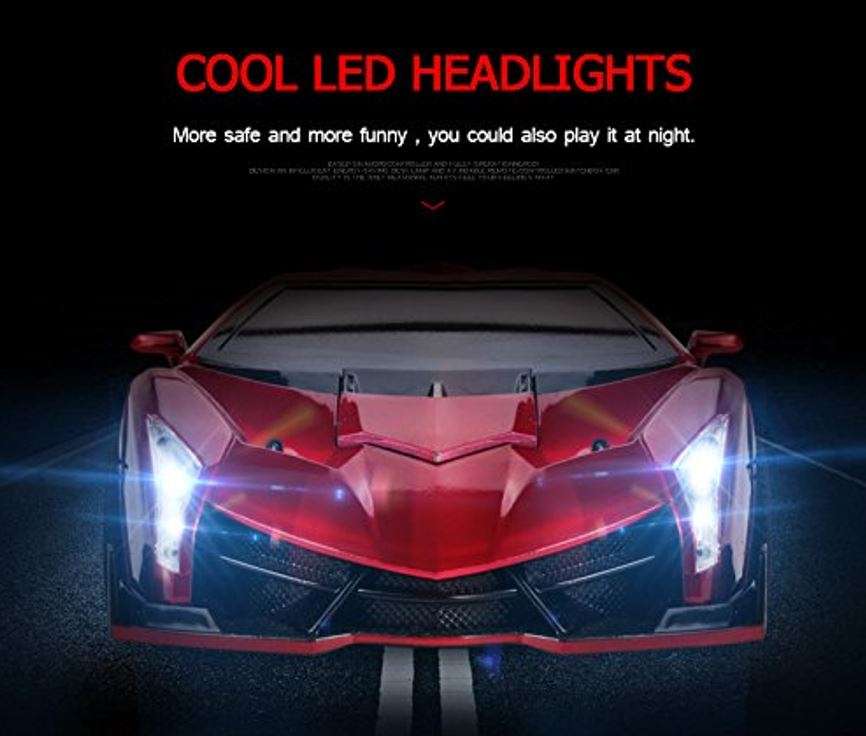 2.4Ghz Gesture Sensing Remote Control TRANSFORMER Robot Car, Xenon Style Lights & Engine Sounds