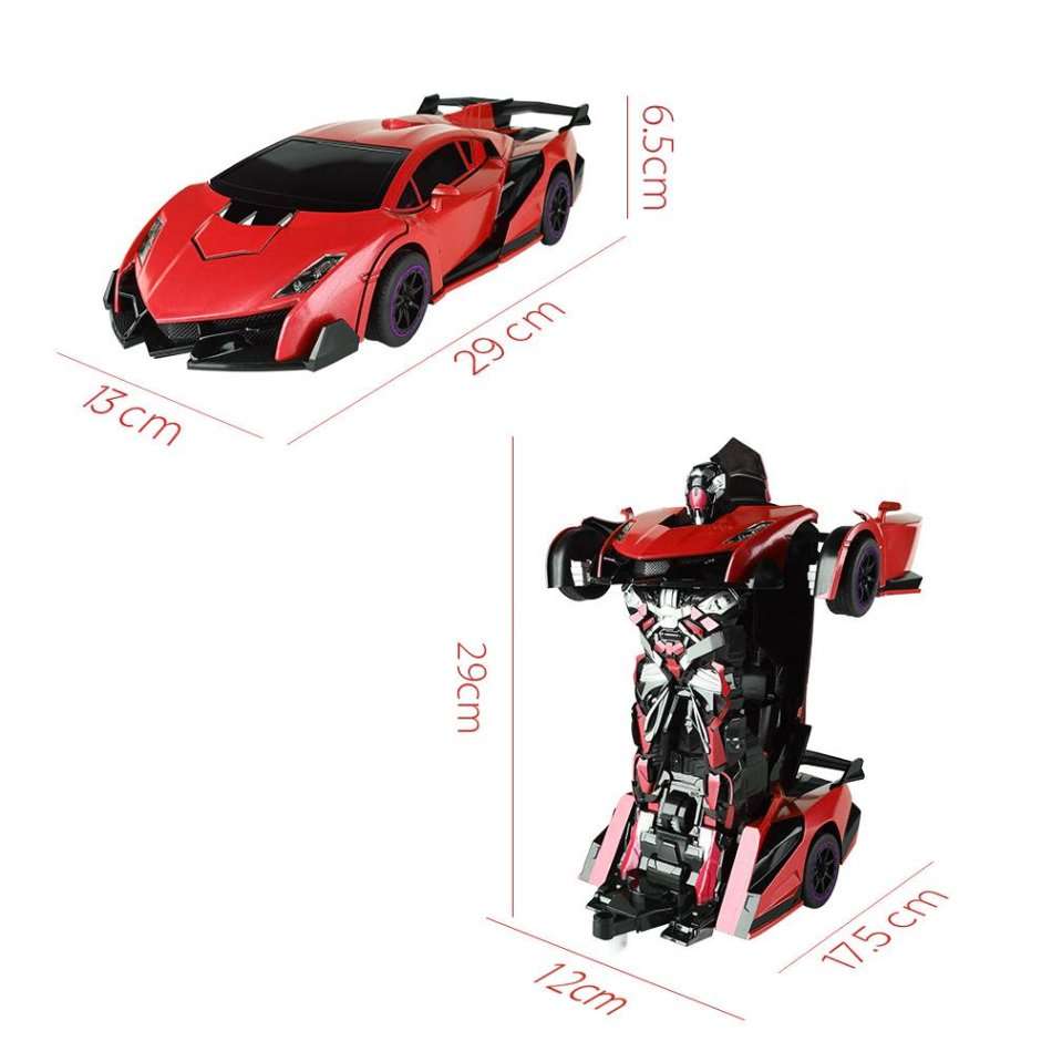 2.4Ghz Gesture Sensing Remote Control TRANSFORMER Robot Car, Xenon Style Lights & Engine Sounds