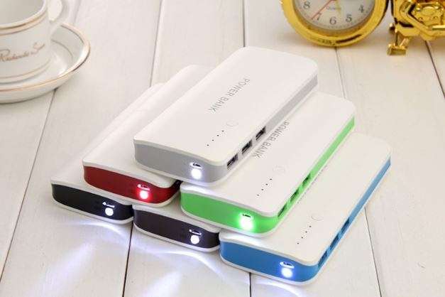 20 000mAh Power Bank - 3 USB Ports for Charging of three Different Electronic Devices Simultaneously