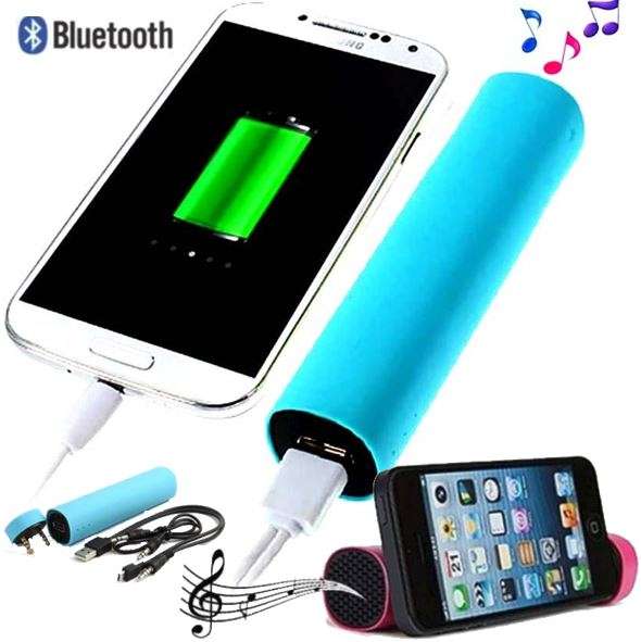 3 in 1 3000mAh Power Bank, Power Jam Bluetooth Speaker & Mobile Phone Stand