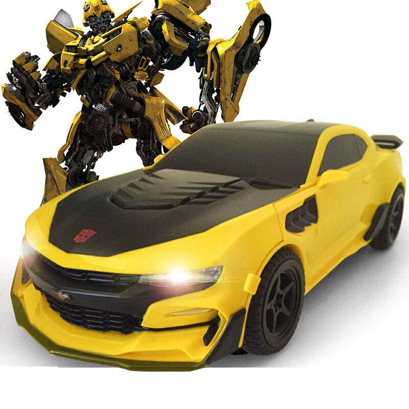 2.4Ghz Gesture Sensing Remote Control TRANSFORMER Robot Car, Xenon Style Lights & Engine Sounds