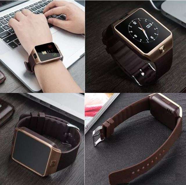 Smart Watch Phone, Support SIM CARD, Bluetooth, Camera, Sleep Monitor, SD Card, MP3, Pedometer etc.