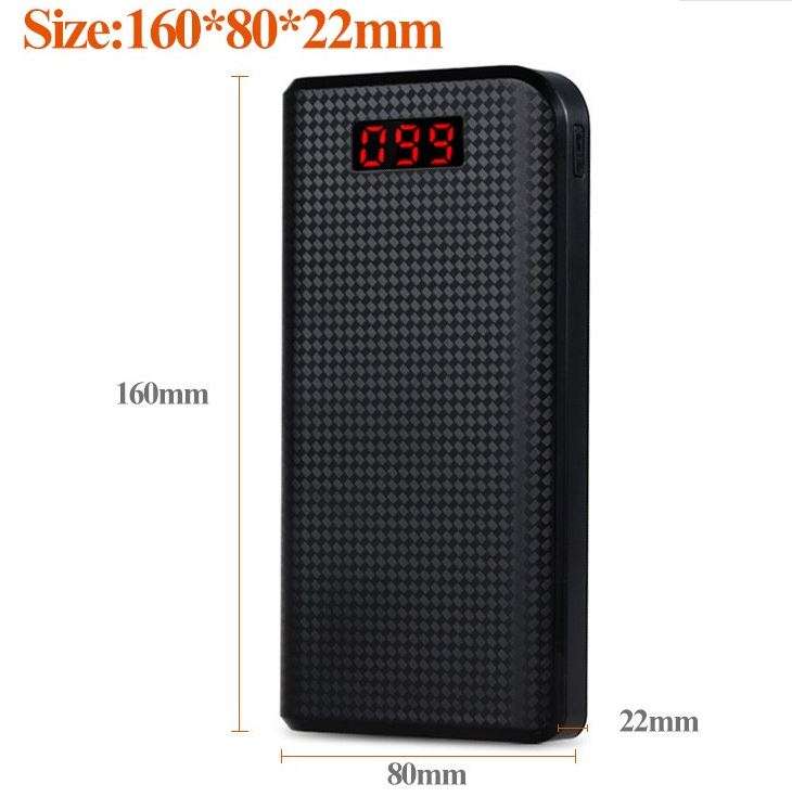 30 000mAh Power Bank - 2 USB Ports & Flashlight, Large Capacity, Fast Charge, Portable & Convenient