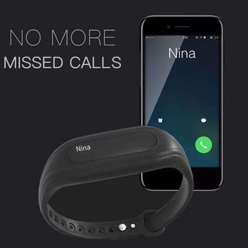 Bluetooth Smart Fitness Tracker with Heart Rate & Blood Pressure Monitor, Pedometer, Sleep Monitor