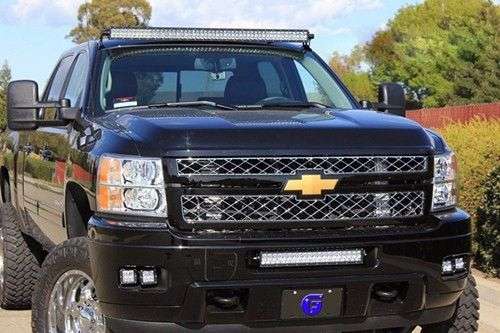 22" Waterproof 120 W Curved LED Spot Flood Light Beam Bar