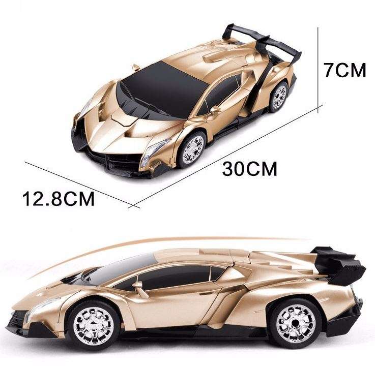 2.4Ghz Gesture Sensing Remote Control TRANSFORMER Robot Car, Xenon Style Lights & Engine Sounds