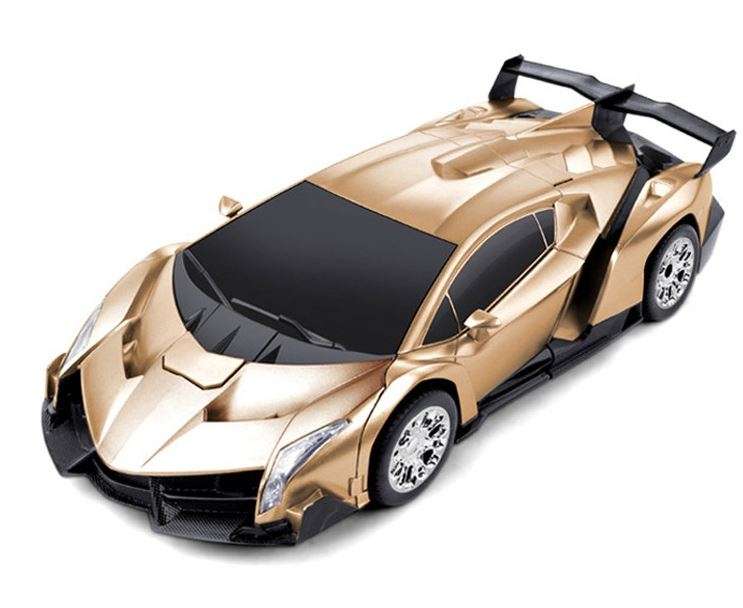 2.4Ghz Gesture Sensing Remote Control TRANSFORMER Robot Car, Xenon Style Lights & Engine Sounds