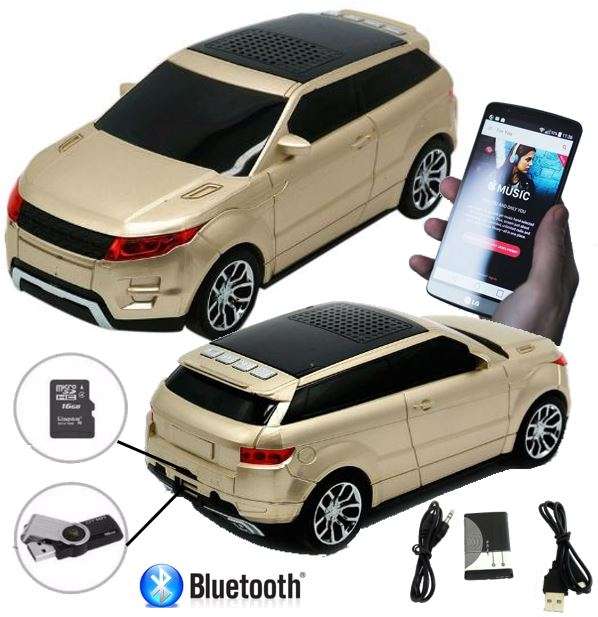 FM Radio Super Bass Bluetooth Speaker with 3D Dynamic Sound Technology , Support SD Card, USB etc.