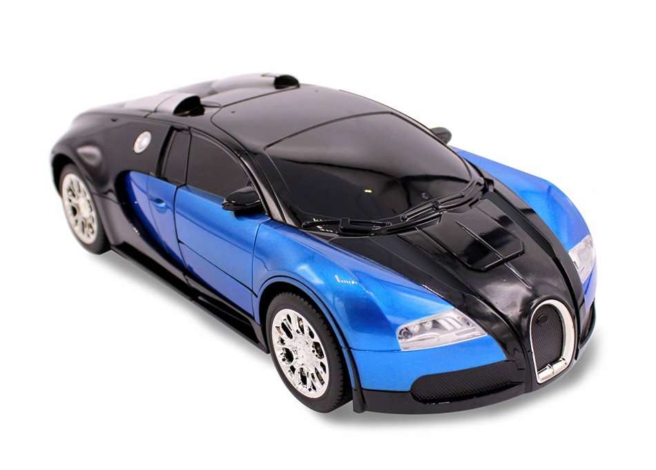 2.4Ghz Gesture Sensing Remote Control TRANSFORMER Robot Car, Xenon Style Lights & Engine Sounds