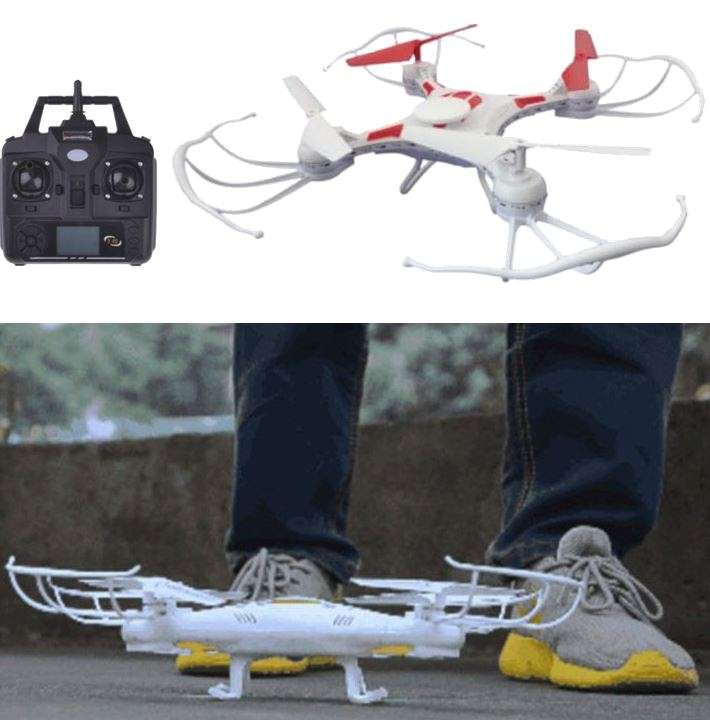 6-Aixs GYRO Remote Control Quad Copter 4CH Drone With LED Lights