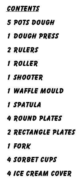 Dough Snackbar Play Set & Accessories for Development of Creativity, Imagination & Hands-on Skills