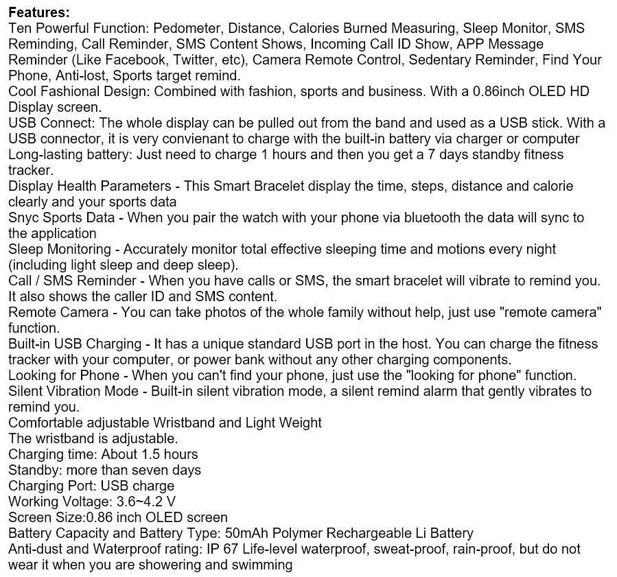 Professional Fitness Smart Watch - Monitor Heart Rate, Blood Pressure, Exercise Mode etc.