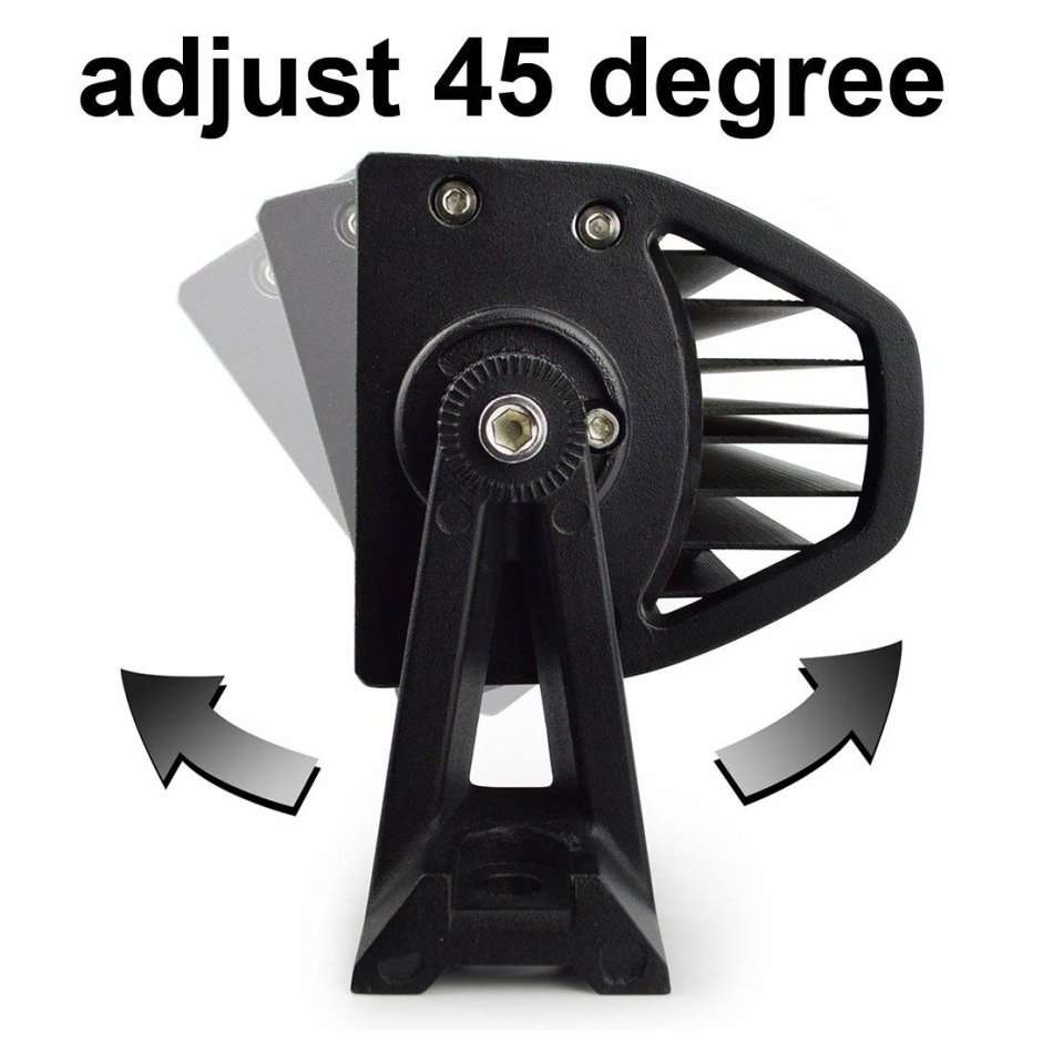 24" 120W Straight Waterproof LED Flood Spot Light Bar