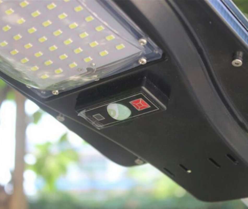 30W LED SOLAR Street Light with Remote, 60 LED, PIR, Motion Sensor, Waterproof with 3 Lighting Modes