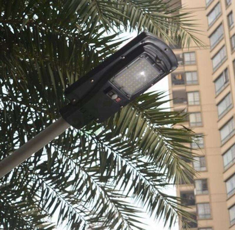 30W LED SOLAR Street Light with Remote, 60 LED, PIR, Motion Sensor, Waterproof with 3 Lighting Modes