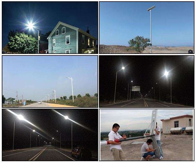 30W LED SOLAR Street or Wall Light, PIR, Motion Sensor, Waterproof with 3 modes