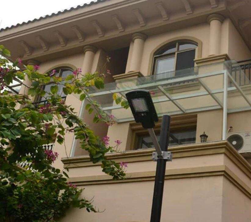 30W LED SOLAR Street Light with Remote, 60 LED, PIR, Motion Sensor, Waterproof with 3 Lighting Modes