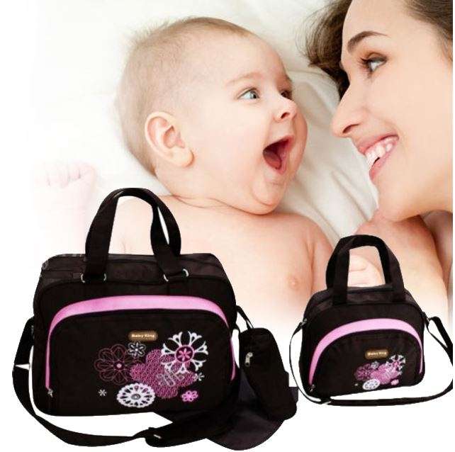 4 Piece Waterproof Baby Nappy Changing Bag Set