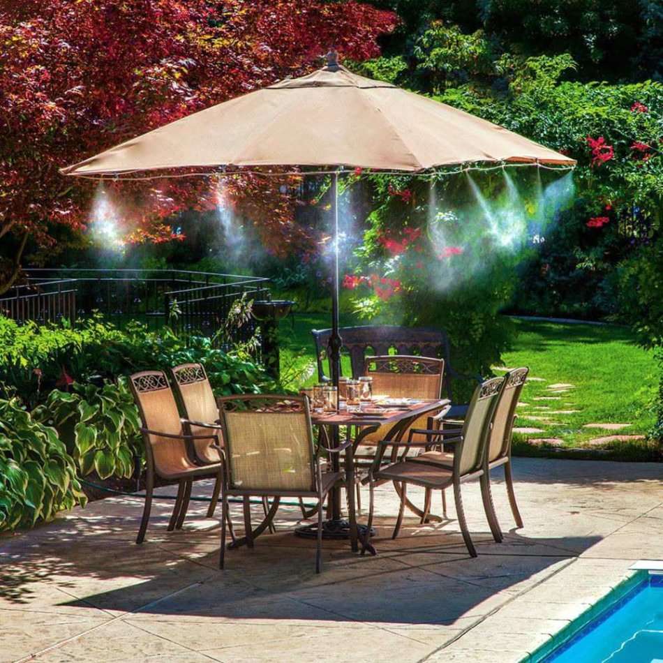 23m Garden Micro Drip Irrigation System AND Micro Sprinkler Cooling Kit