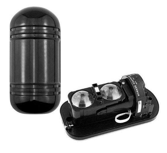 2 Piece Waterproof Infrared Photoelectric Dual-Beam Detector Alarm System
