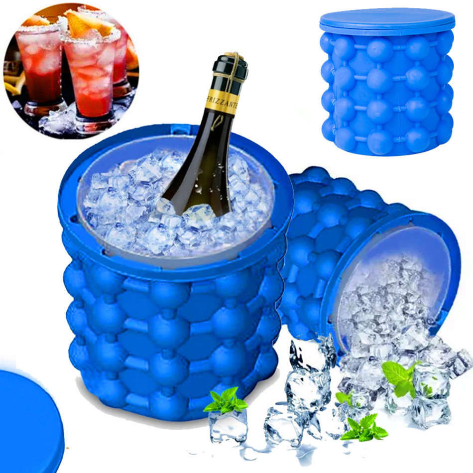 The Revolutionary Space Saving Magic Ice Cube Maker Genie