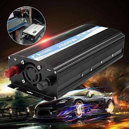 2000 WATT Power Inverter - Convert 12V DC to 220V AC (2000W Continious Power & 4000W Surge Power)