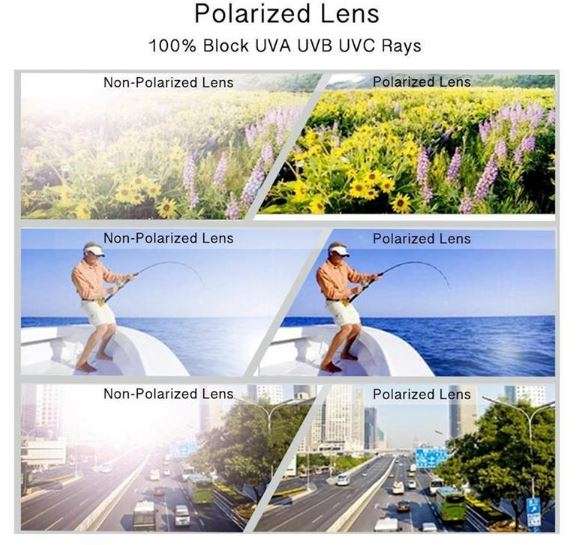 10 Piece Polarized UV400 Cycling Sunglasses with 5 changeable Lenses