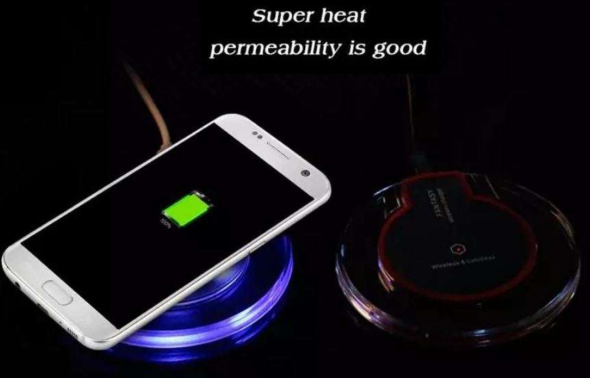 Wireless Charger for all QI Compliant Phones & Devices with USB Port LOWEST COURIER FEES