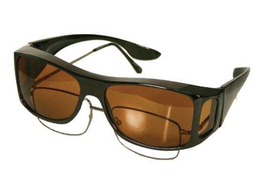 HD Vision Sunglasses - Fits Over Your Prescription Glasses (2 piece Pack - 1 day & 1 night)