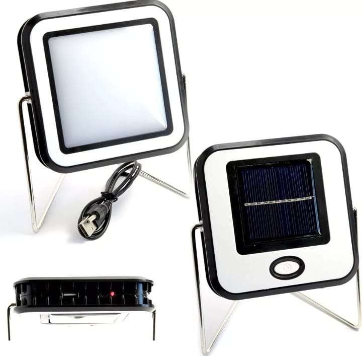 COB LED Solar Power Rechargeable Light & POWER BANK for Charging of Devices LOWEST COURIER FEES