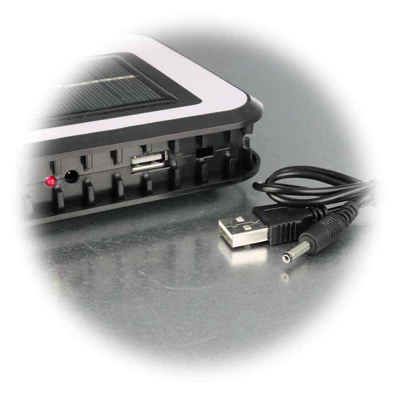 COB LED Solar Power Rechargeable Light & POWER BANK for Charging of Devices LOWEST COURIER FEES