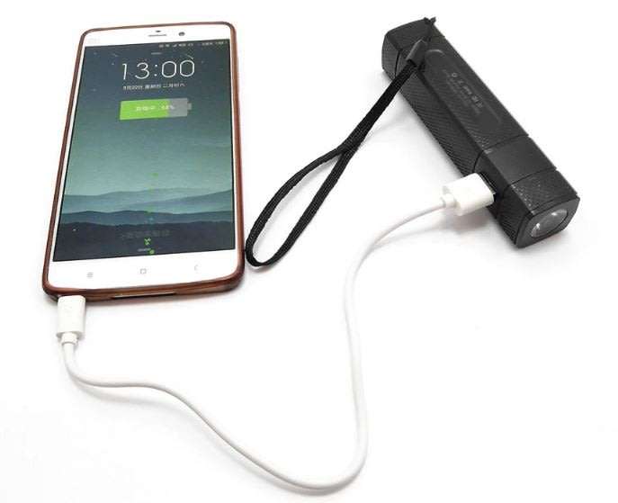3in1 5600mAh Fast Charge Power bank with 4 modes flashlight and compass
