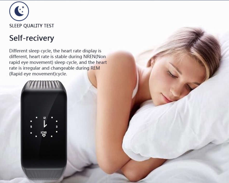 Bluetooth Fitness Tracker Smart Watch - Monitor Heart Rate, Blood Pressure, Blood Oxygen, Pedometer