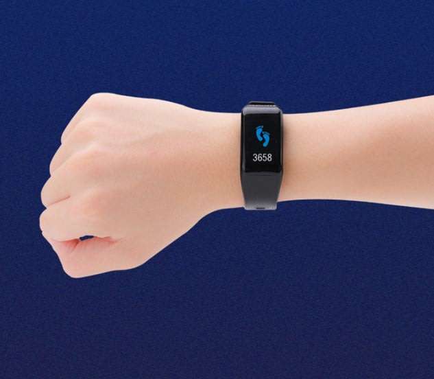 Bluetooth Fitness Tracker Smart Watch - Monitor Heart Rate, Blood Pressure, Blood Oxygen, Pedometer