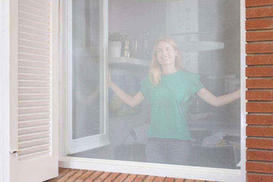 DIY Magnetic Mosquito & Insect Screening Net Kit 150 x 180 cm, Easy to Install and to Remove