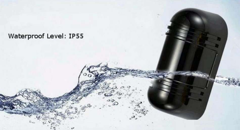 Waterproof Infrared Photoelectric IntrutionTwin-Beam Detector Alarm System