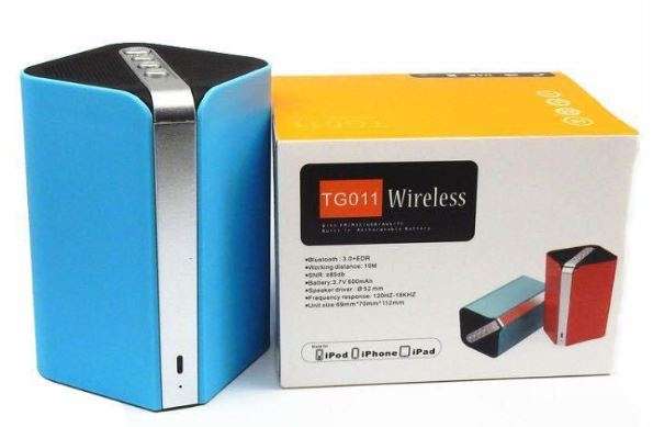 Portable Wireless Bluetooth Subwoofer Speaker with Hands-free Mic, Support FM Radio, SD Card & USB