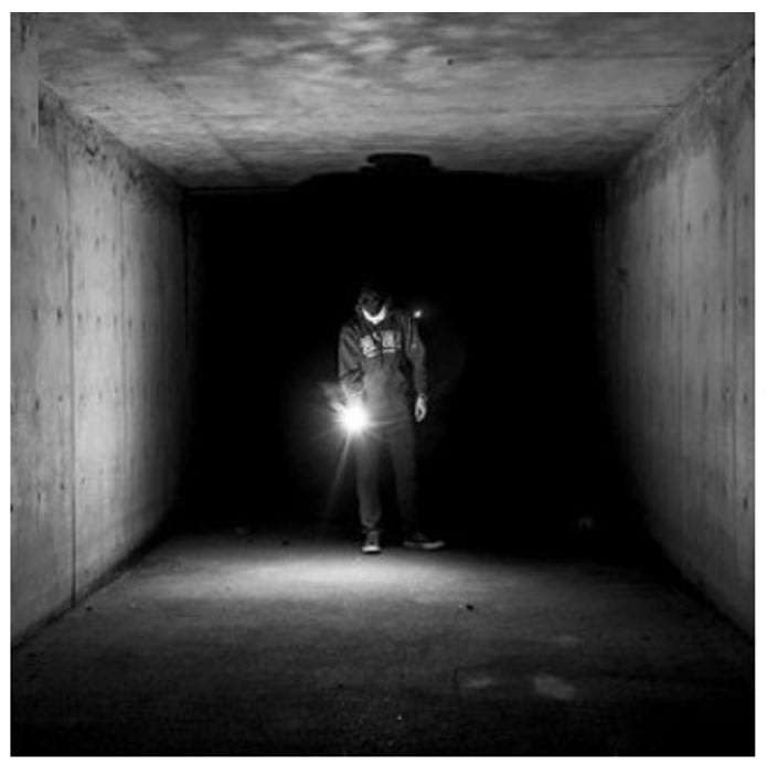 High Power Self Defense Electro Shock Stun Gun Flash Light with Built-in Rechargeable Battery