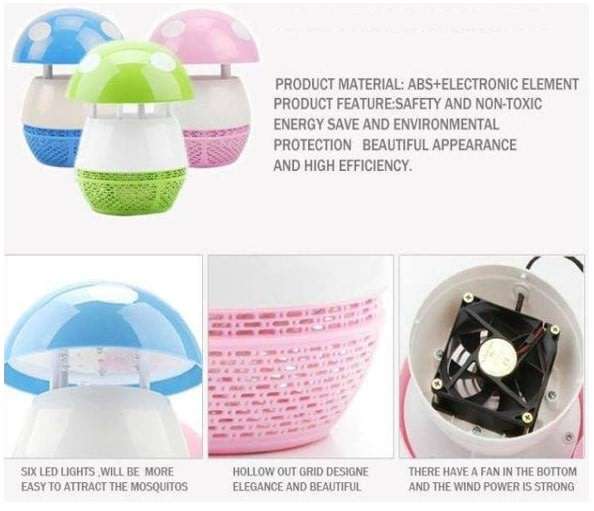 Effective Mosquito & Other Insect Killing LED USB Soft Night Lamp