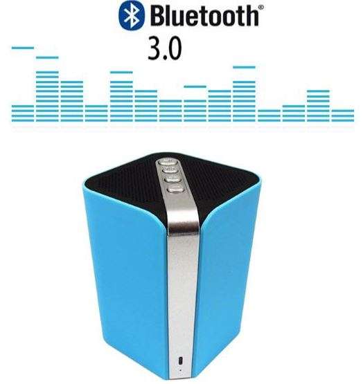 Portable Wireless Bluetooth Subwoofer Speaker with Hands-free Mic, Support FM Radio, SD Card & USB