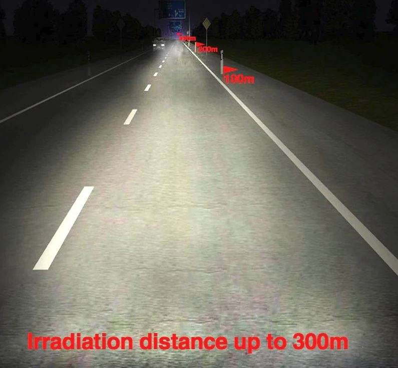 45 Watt 4" X 6" LED Headlight - Waterproof and Fit most vehicles with sealed beam headlights