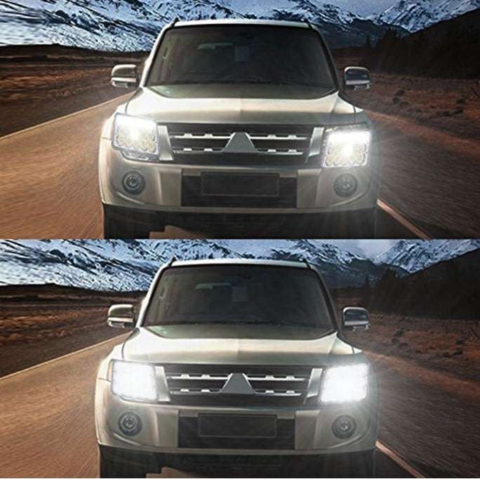 45 Watt 4" X 6" LED Headlight - Waterproof and Fit most vehicles with sealed beam headlights
