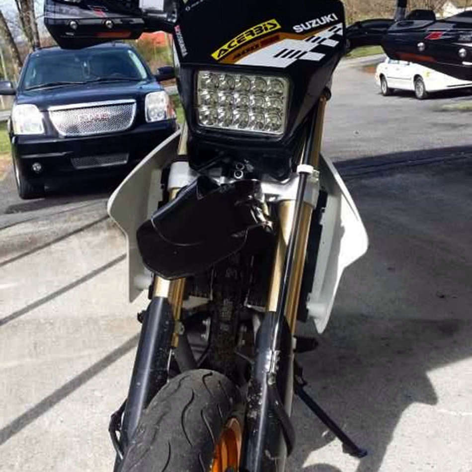 45 Watt 4" X 6" LED Headlight - Waterproof and Fit most vehicles with sealed beam headlights