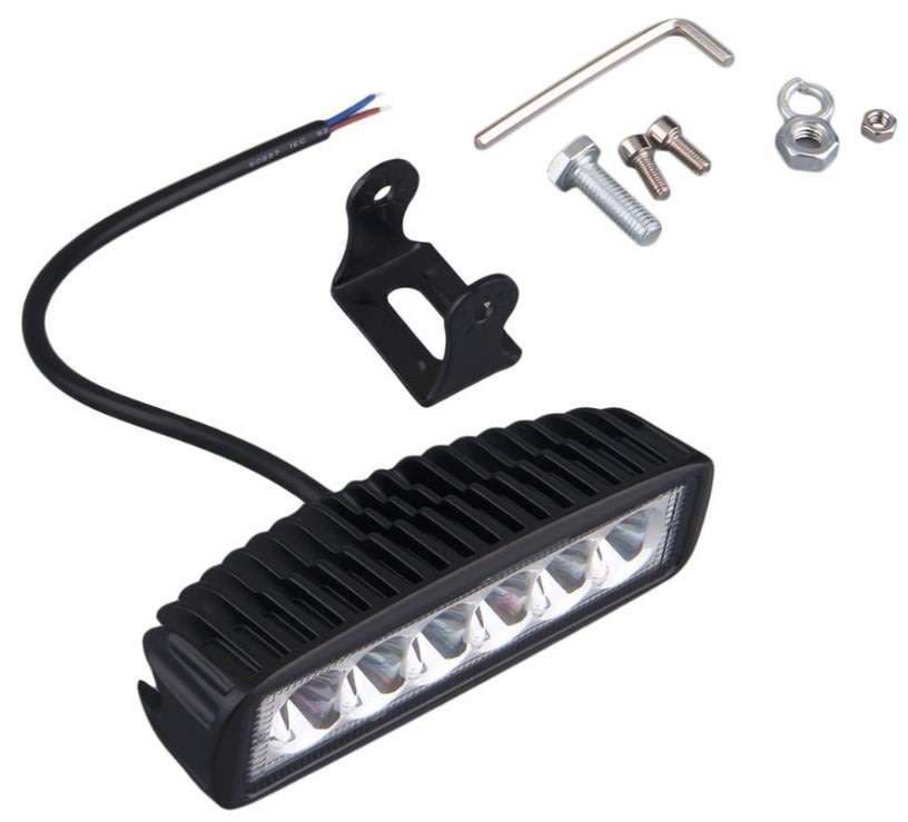 Powerful and Very Bright 18 Watt CREE LED Work Light Bar