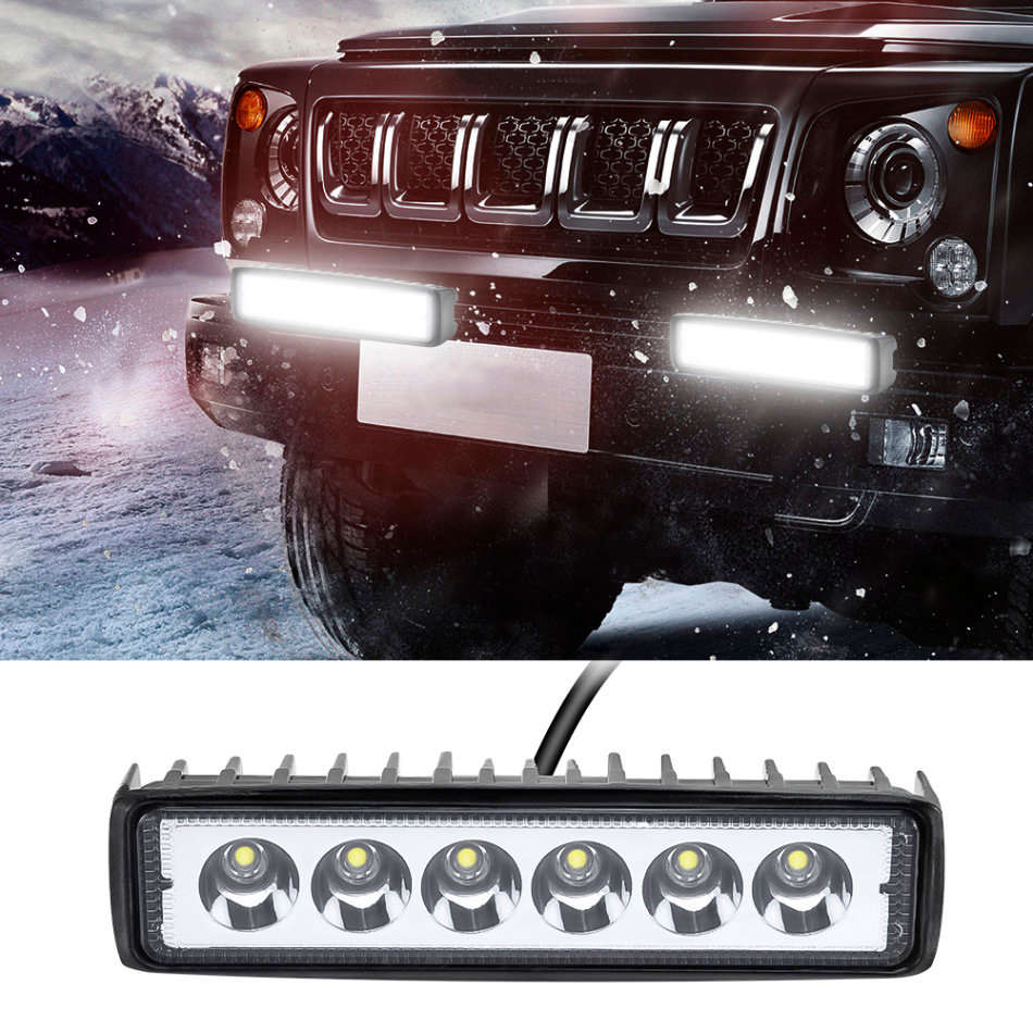 Powerful and Very Bright 18 Watt CREE LED Work Light Bar