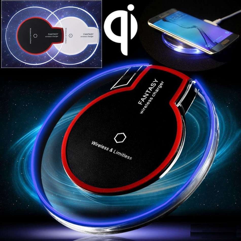 Wireless Charger for all QI Compliant Phones & Devices with USB Port