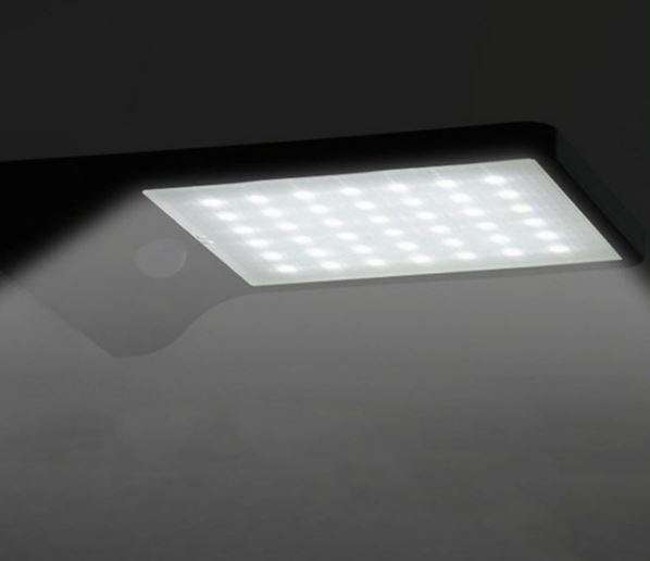 20 Watt 42 LED SOLAR Street Light, PIR, Motion Sensor, Waterproof with 3 Lighting Modes