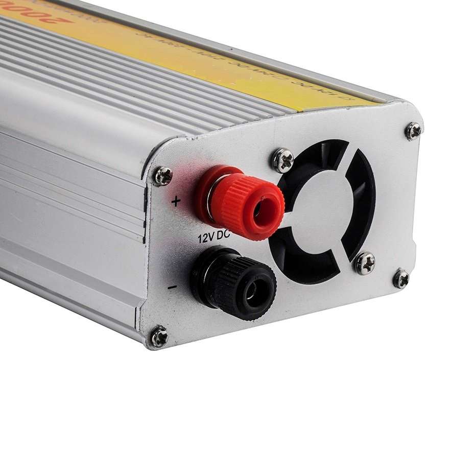 2000 WATT Power Inverter - Convert 12V DC to 220V AC (2000W Continious Power)