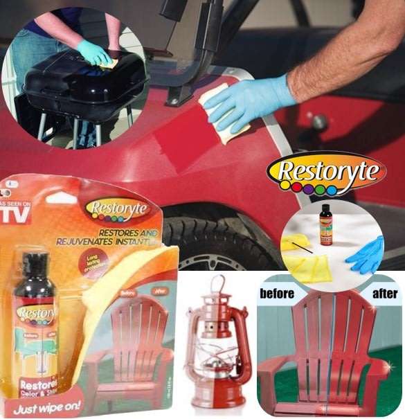 Restore & Protect plastic, metal, stone, vinyl & more, Just one wipe brings it back to life...