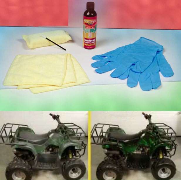 Restore & Protect plastic, metal, stone, vinyl & more, Just one wipe brings it back to life...